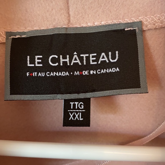 NWOT LE CHATEAU UN-LINED COAT - Picture 2 of 4